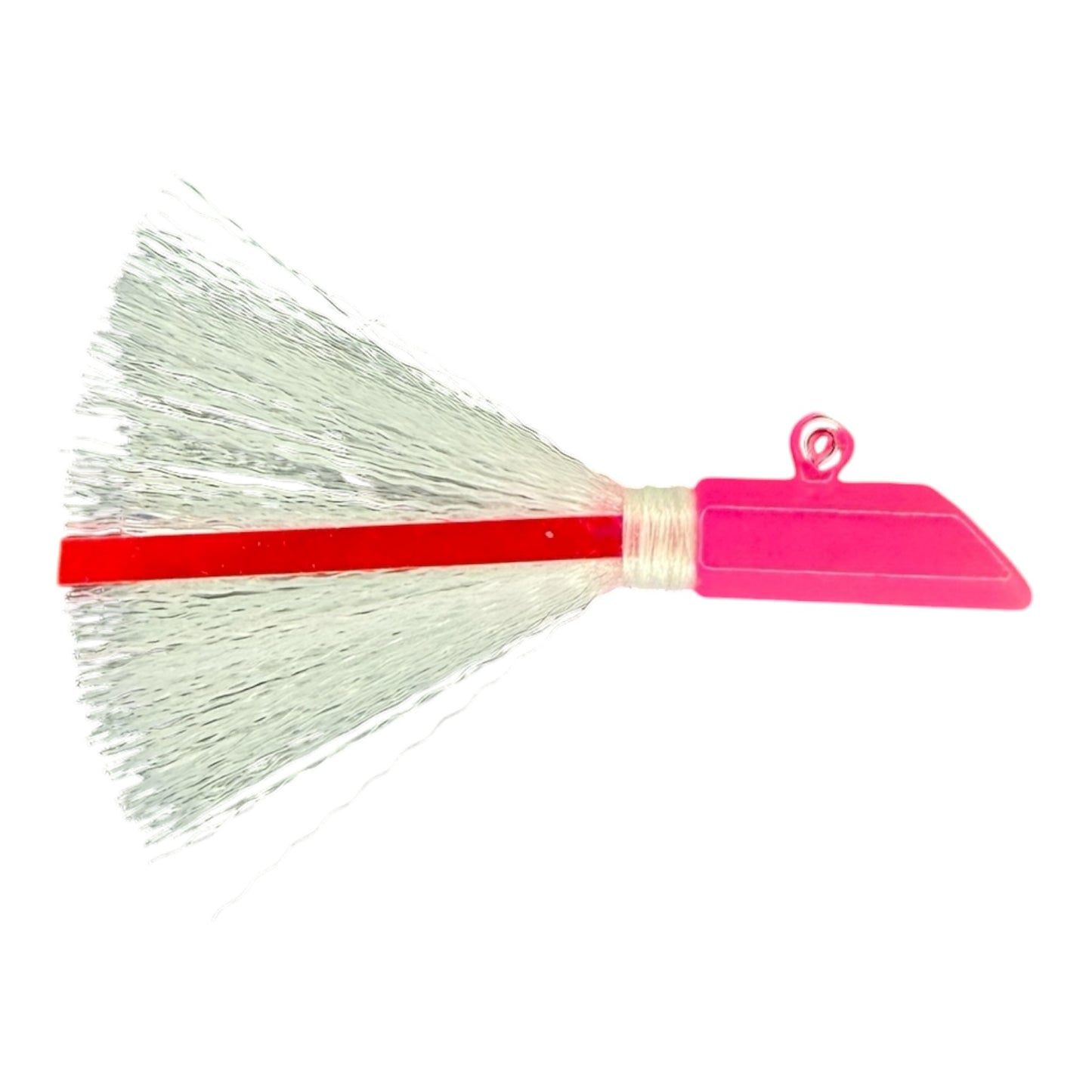 HEX JIG HAND TIED MYLAR FLASH AND NYLON