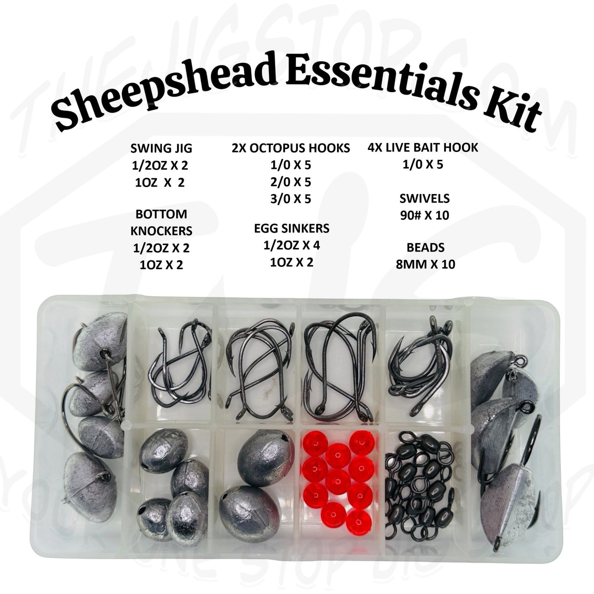 SHEEPSHEAD ESSENTIALS KIT 55pc set