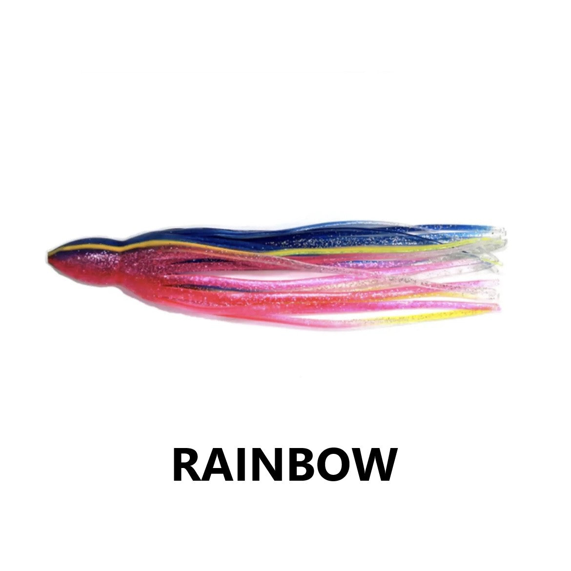 20PK OF 6.5" Octopus skirts for trolling lure replacement and building diy luremaking and jig tying