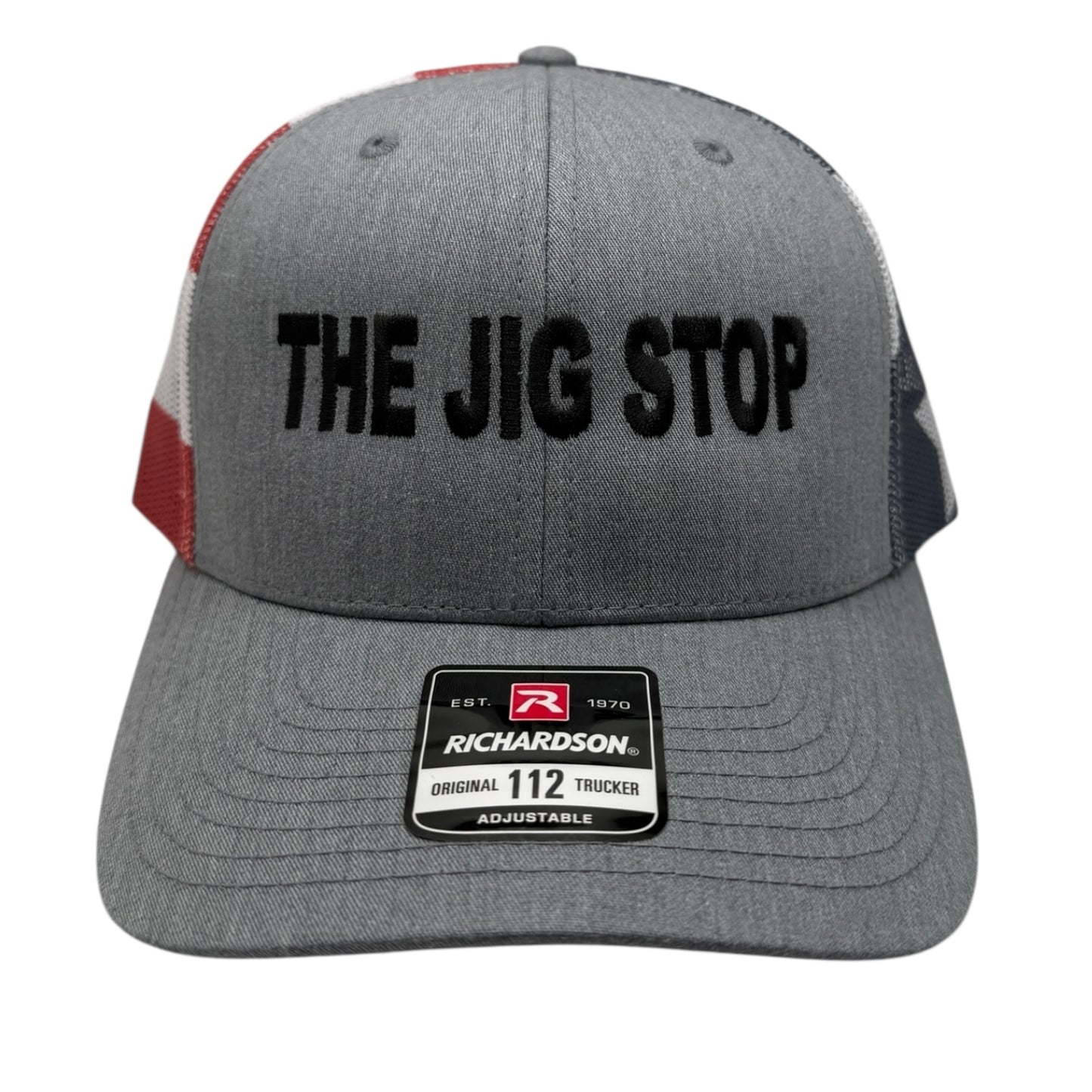 THE JIG STOP EMBROIDERED RICHARDSON 112 SNAP BACK HAT