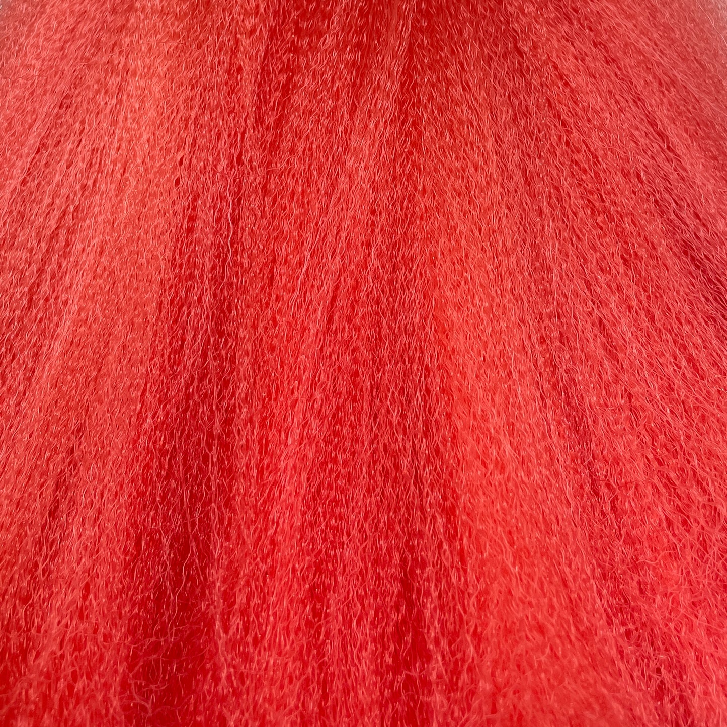 CUSTOM DYED CRIMPED NYLON HAIR 8"