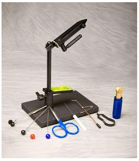 KIT - GRIFFIN MONTANA PRO II TYING VISE  WITH ACCESSORIES KIT - HOLDS UP TO 10/0 HOOK
