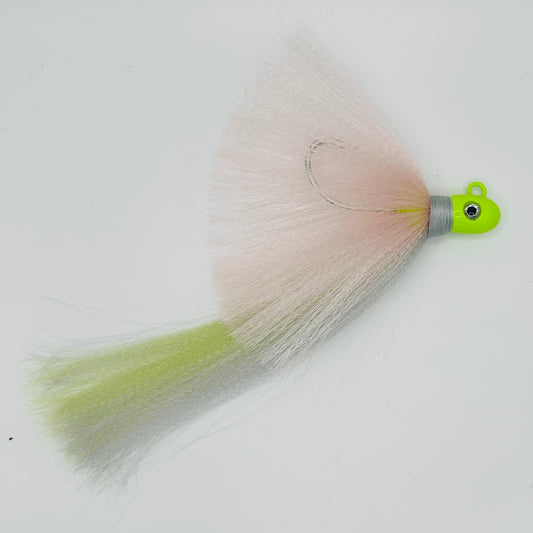 "TOXIC SHRIMP" Custom Flair Hawk Jig Snook Tarpon Redfish Striper