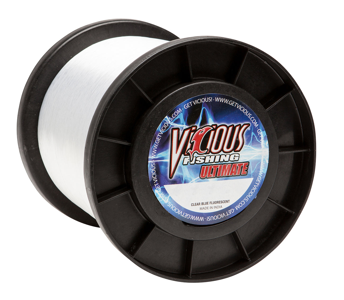 Vicious Ultimate Clear-Blue Fluorescent Mono - 17 Lb Test