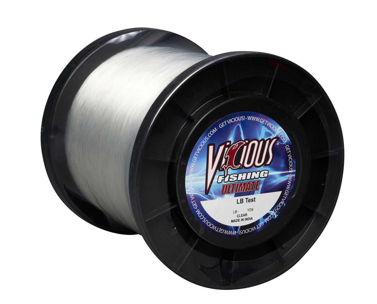 Vicious Ultimate Clear Mono - 8 Lb Test