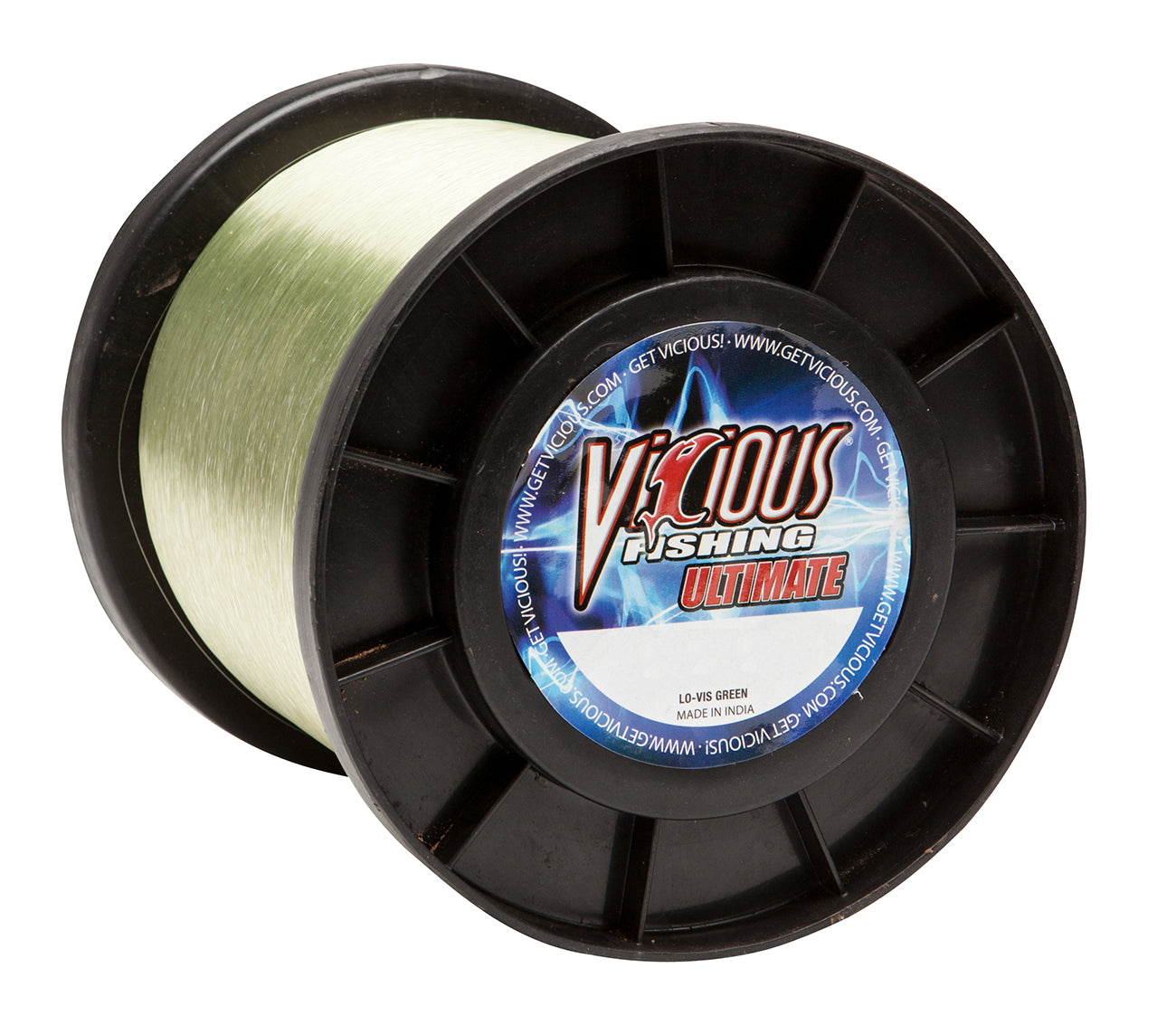 Vicious Ultimate Lo-Vis Green Mono - 4 Lb Test