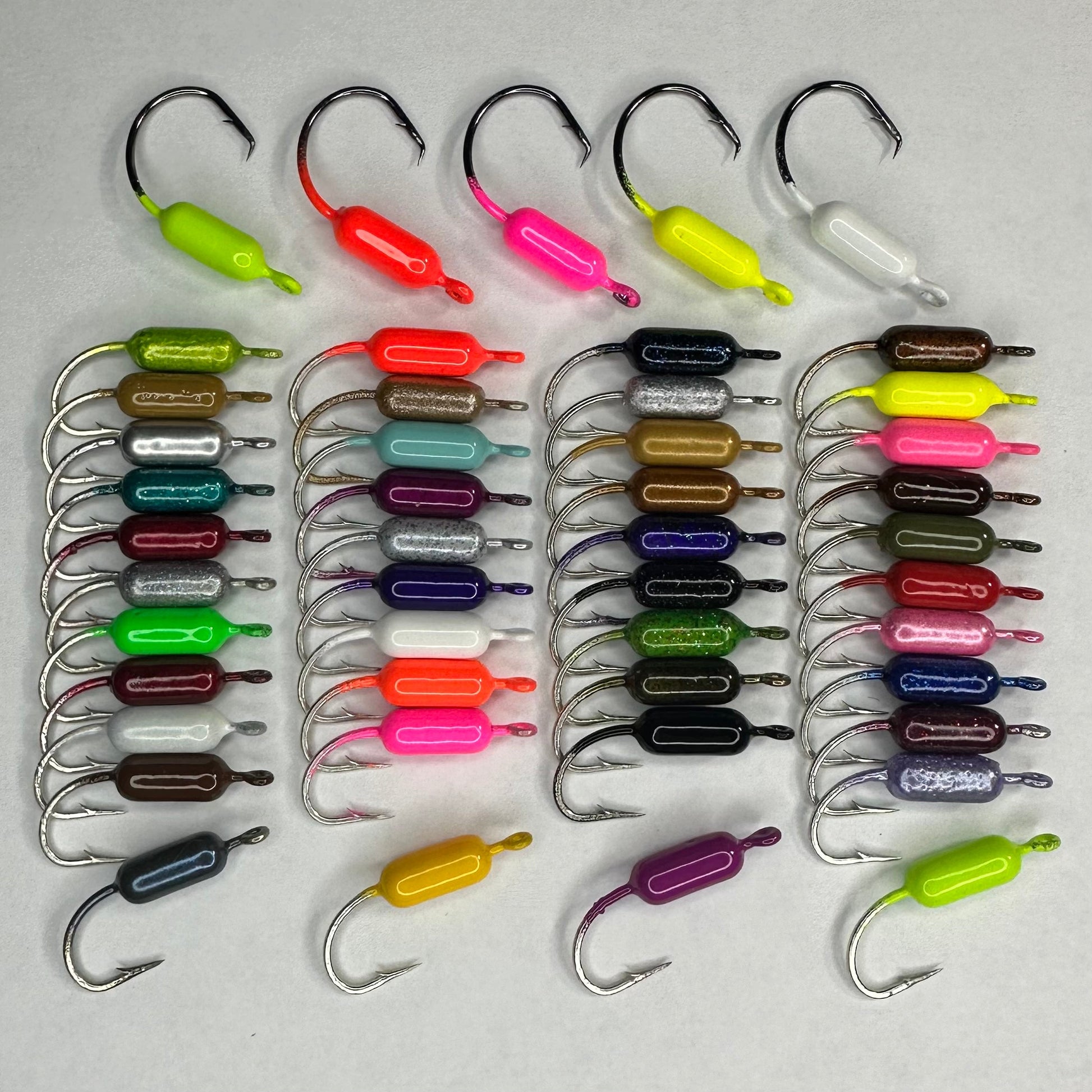 10-Pack Multicolored Snapper Flasher Circle Hooks - Size 6/0 For Saltwater Fishing 10-Pack Multicolored Snapper Flasher Circle Hooks - Size 6/0 For Saltwater Fishing