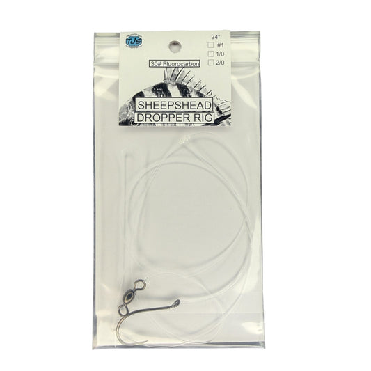 SHEEPSHEAD DROPPER RIG 30# FLUORO